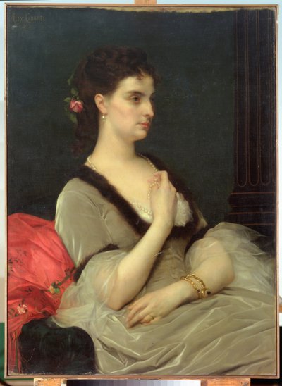 Porträt der Gräfin E.A. Vorontova-Dashkova, 1873 von Alexandre Cabanel